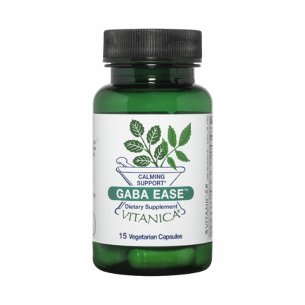 GABA Ease - 15 Capsules | Vitanica