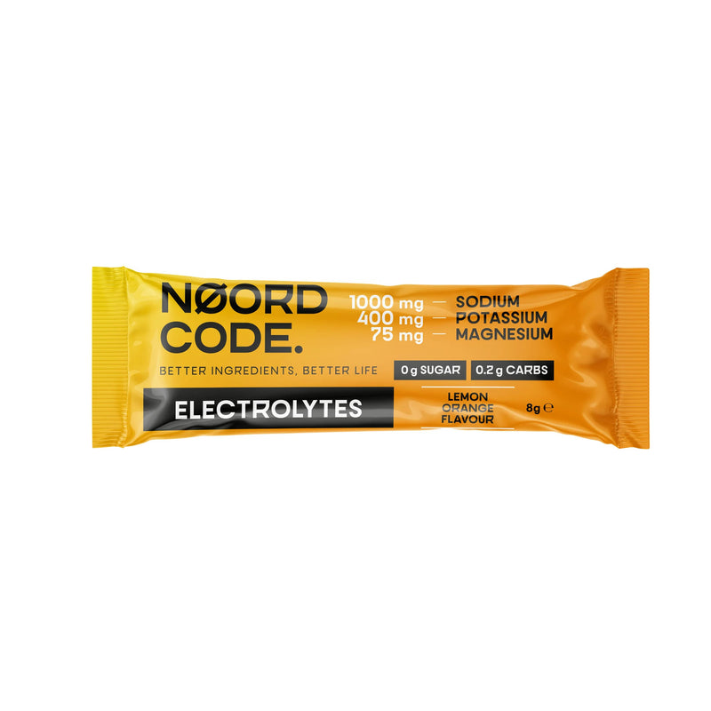 Elektrolyten Citroen Sinaasappel - 30 Stickpacks | NoordCode