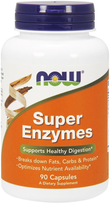 Super Enzymes - 90 Capsules| NOW Foods