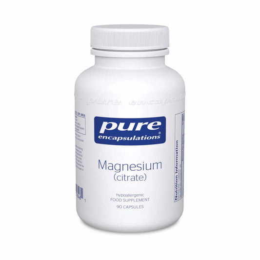 Magnesiumcitrat | 90 Kapsler | Pure Encapsulations