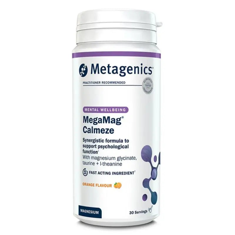 MegaMag Calmeze (Orange) - 30 Servings | Metagenics