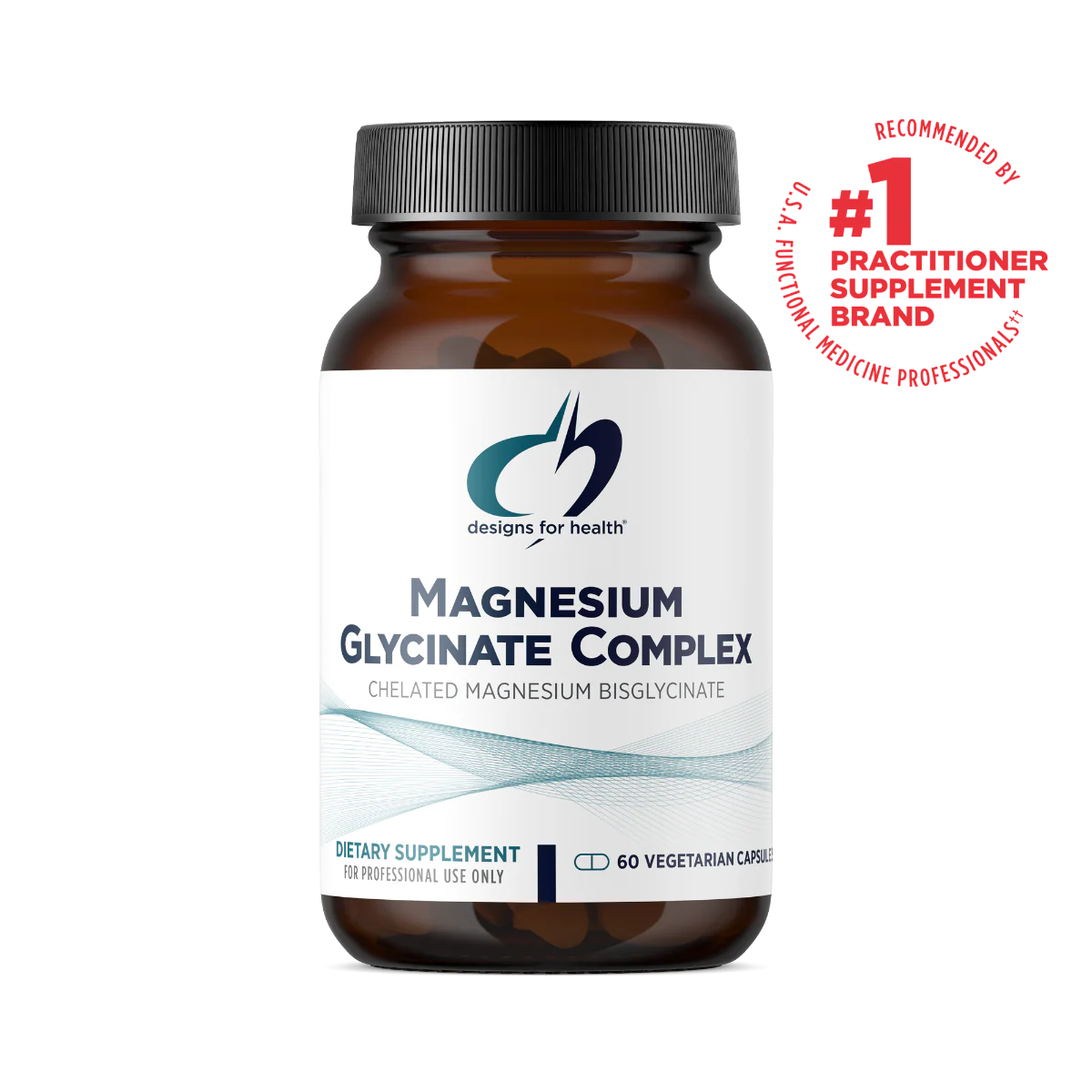 Magnesium Glycinate Complex - 240 Capsules | Designs For Health