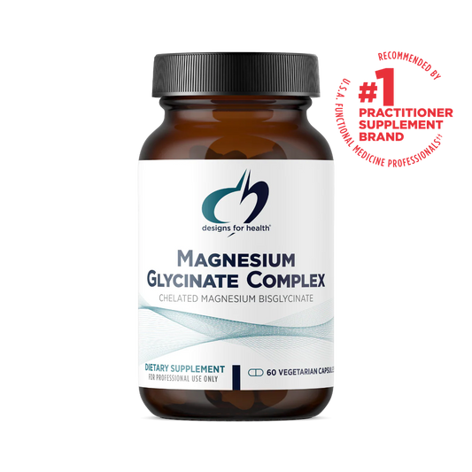 Magnesium Glycinate Complex - 240 Capsules | Designs For Health