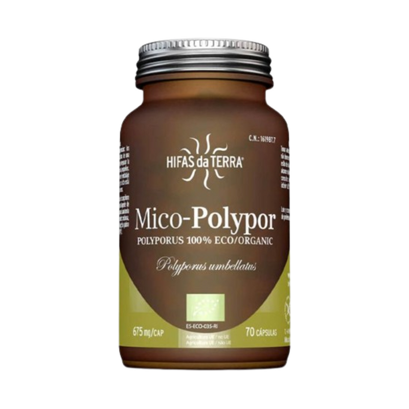 Mico-Polypor (Polyporus) | 70 Kapsler | Hifas da Terra
