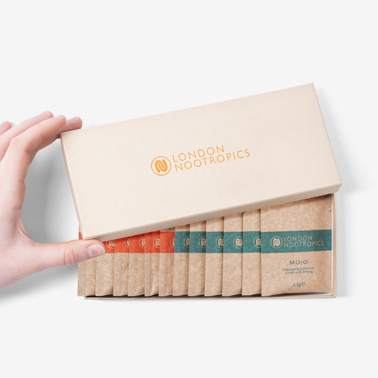 Mushroom Coffee Box- 12 Sachets | London Nootropics