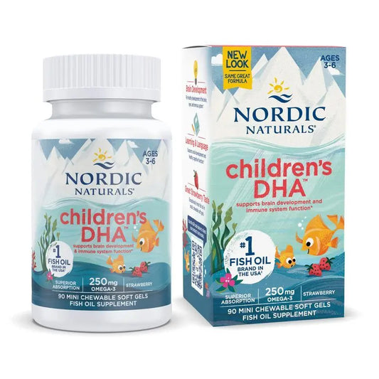 Children's DHA™ Gummy Chews, Ages 3+, Tropical Punch | Nordic Naturals
