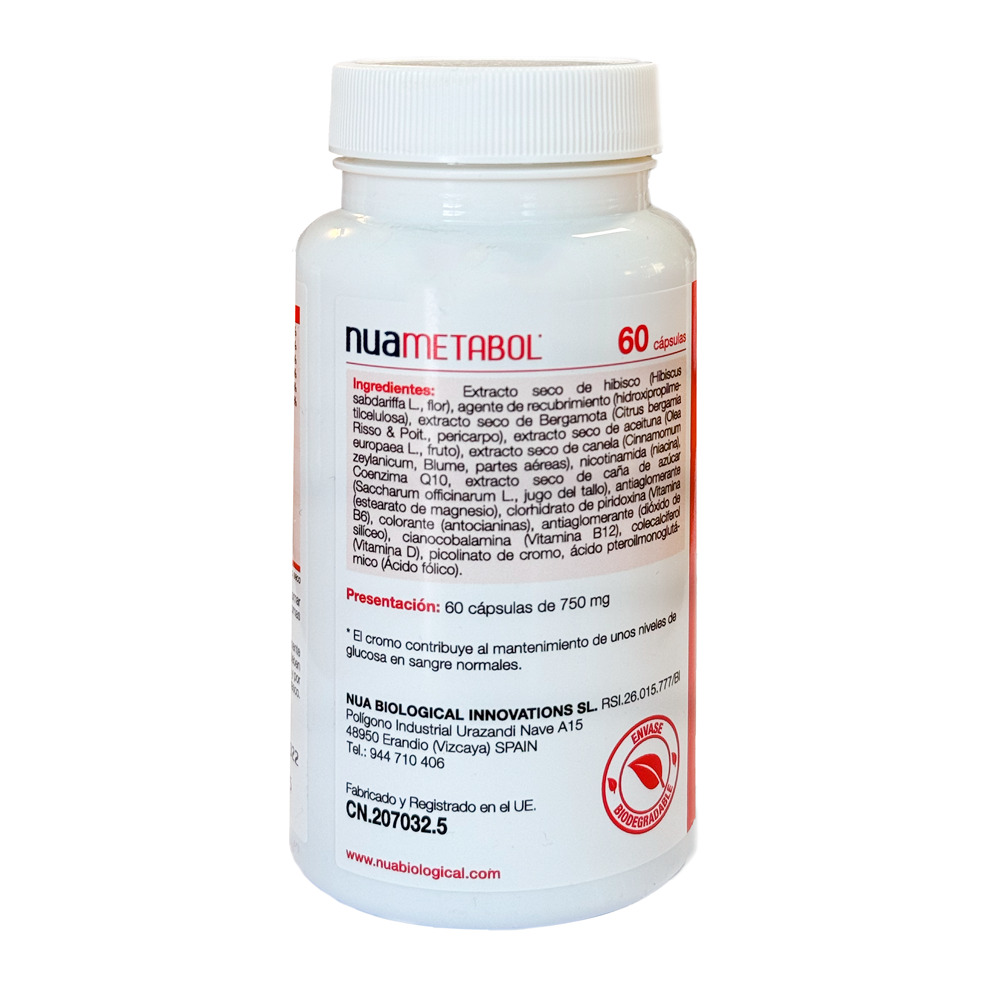 Nuametabol - 60 capsules | Nua Biological