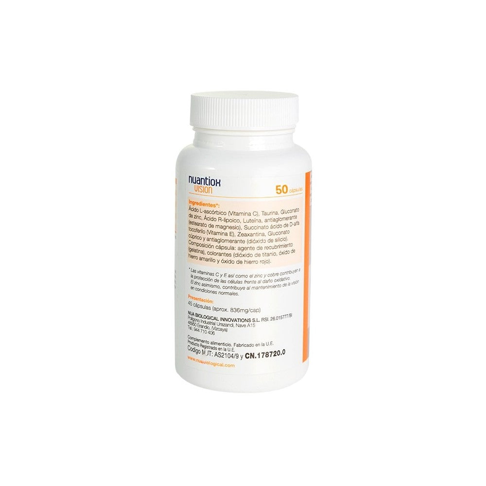 Nuantiox Vision - 50 capsules |  Nua Biological