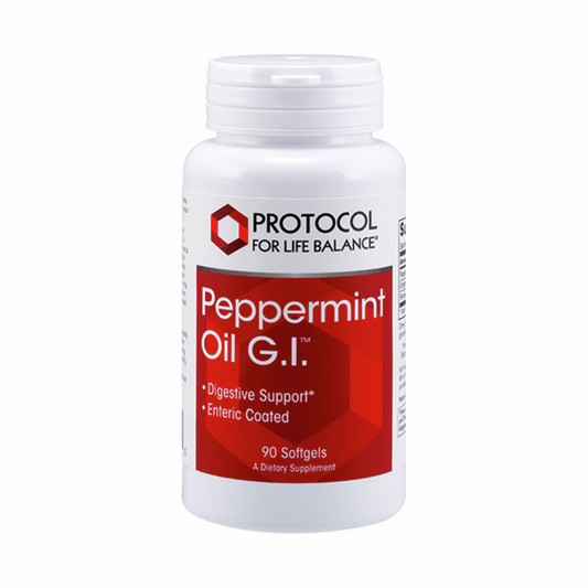 Peppermint Oil G.I. - 90 Softgels | Protocol for Life Balance