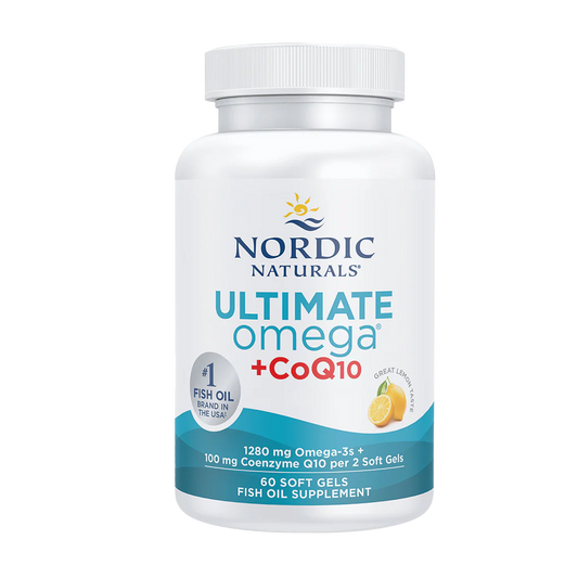 Ultimate Omega + CoQ10 - 60 Softgels  | Nordic Naturals