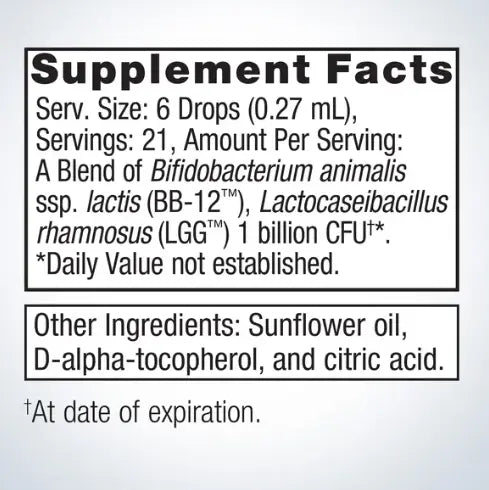 UltraFlora Baby Drops – 21 servings | Metagenics