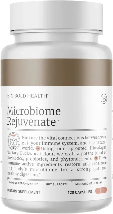 Mikrobiom verjüngen - 120 Kapseln| Big Bold Health