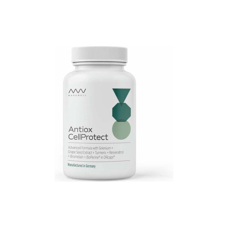 Antiox CellProtect - 120 Capsules | Anti-Inflammation Formula | MakeWell